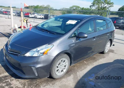 2012 Toyota Prius V Three z USA, uszkodzony, nr VIN JTDZN3EU7C3076047